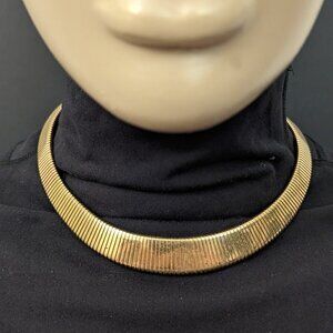 PARK LANE Gold tone Cleopatra Choker Necklace